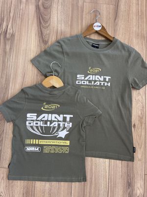 St Goliath  Star Tee / Khaki [3-7YEARS]