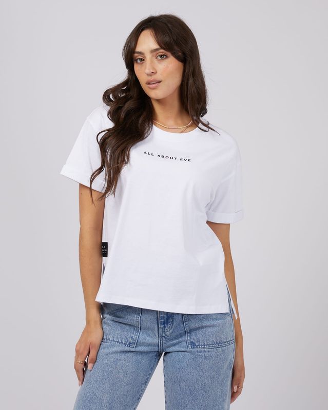 AAE Washed Tee / White