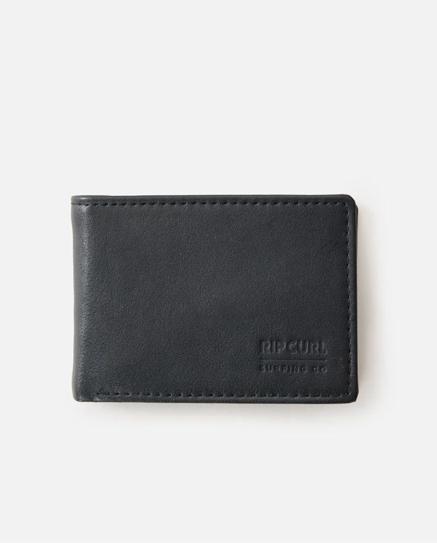 RipCurl Marked Pu Slim Wallet/Blk
