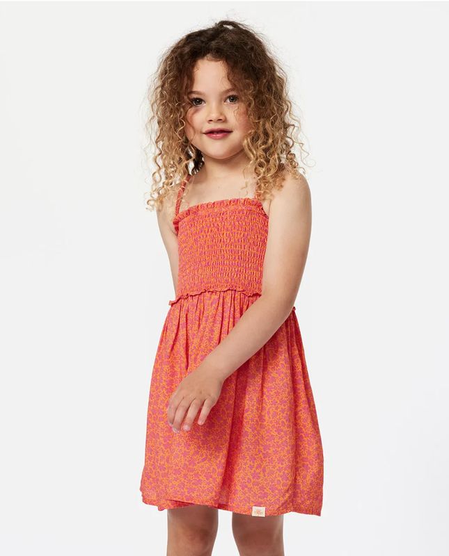 Rip Curl Sunkissed Dreams Dress/  Bright Pink [1-8YEARS]