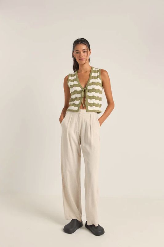 Rhythm Mazzy Pant/ Oat