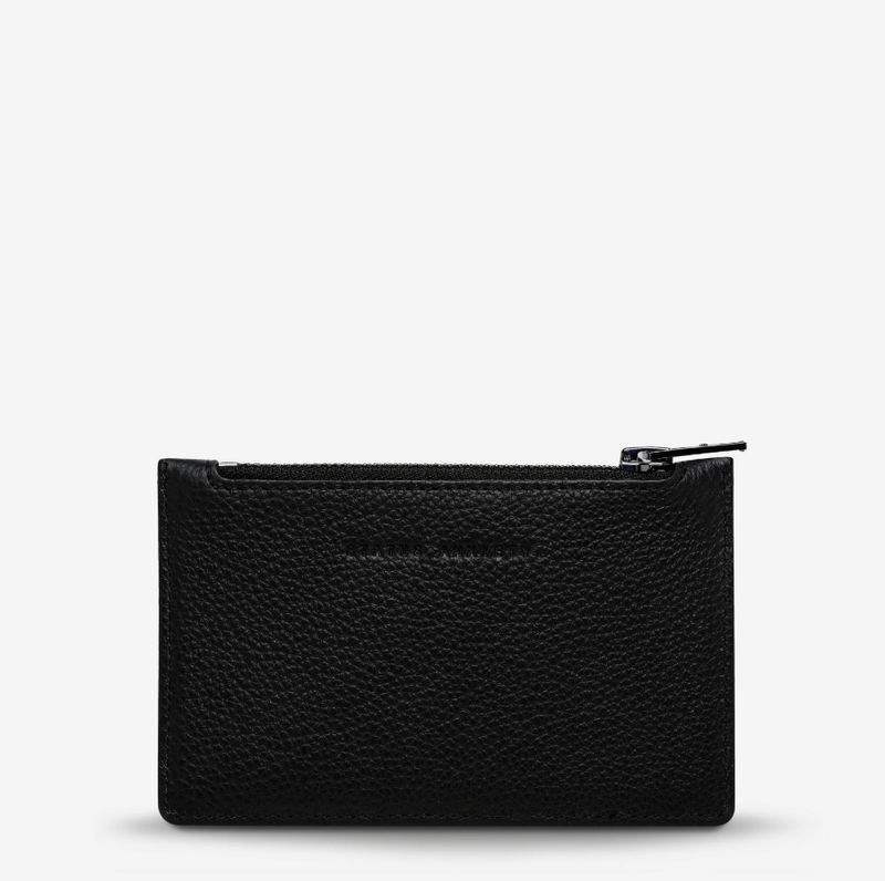 Status Anxiety Avoiding Things CardHolder/ Black