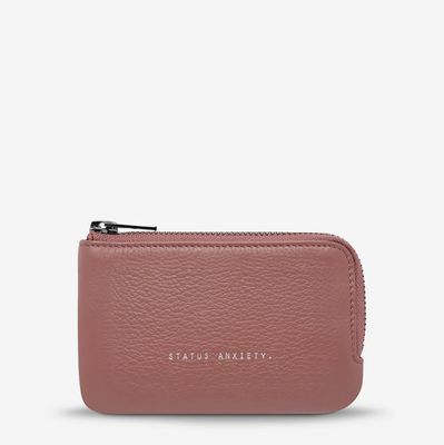 Status Anxiety Left Behind Purse/ Dusty Rose