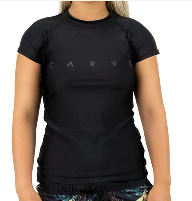 Carve Palmira Rash Vest Girls/ Blk [8-14YEARS]