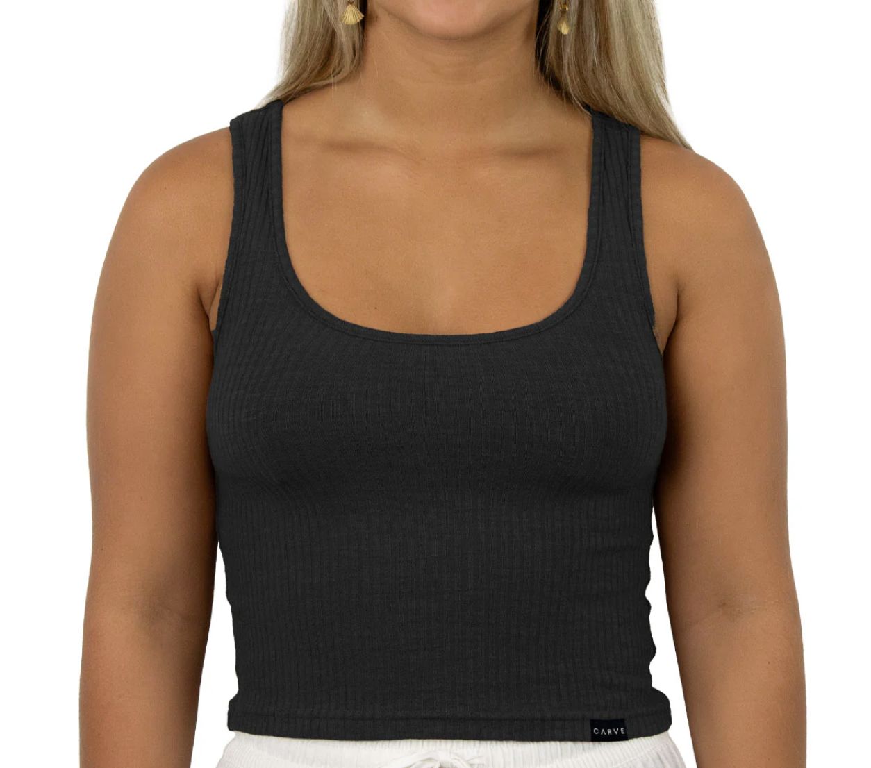 Carve Zulu Girls Tank Top/ Blk [8-14YEARS]