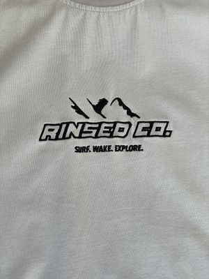 Rinsed Co Reppin Tank/ moonlight grey