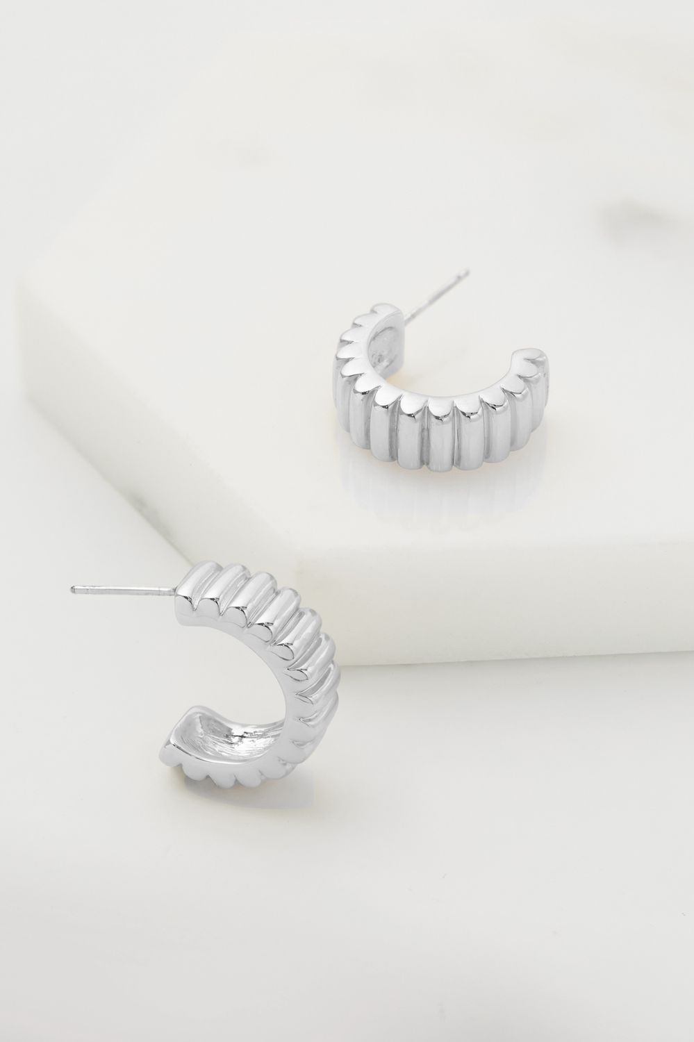 Zafino Alex Hoop/ Silver