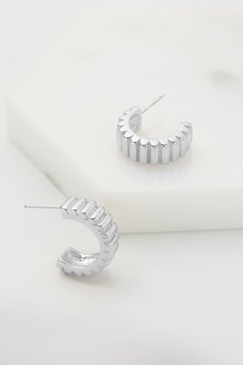 Zafino Alex Hoop/ Silver