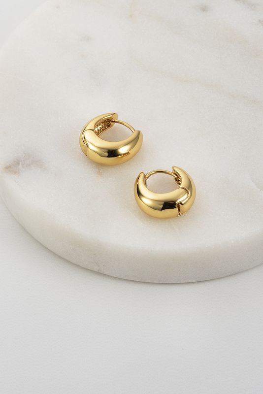 Zafino Steph Earring Large in Gold