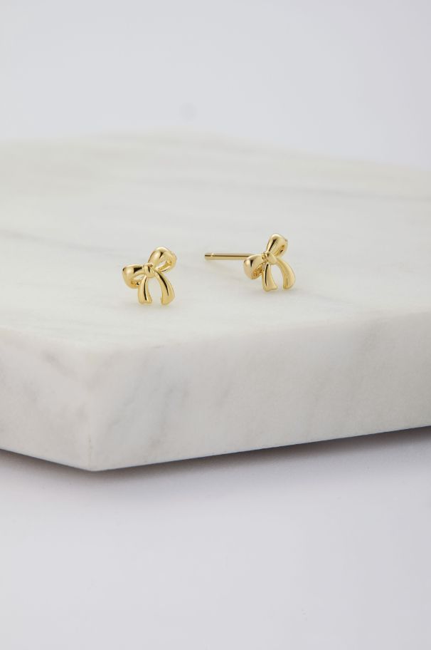 Zafino Charlotte Stud Earring [925 Sterling Silver]/ Gold