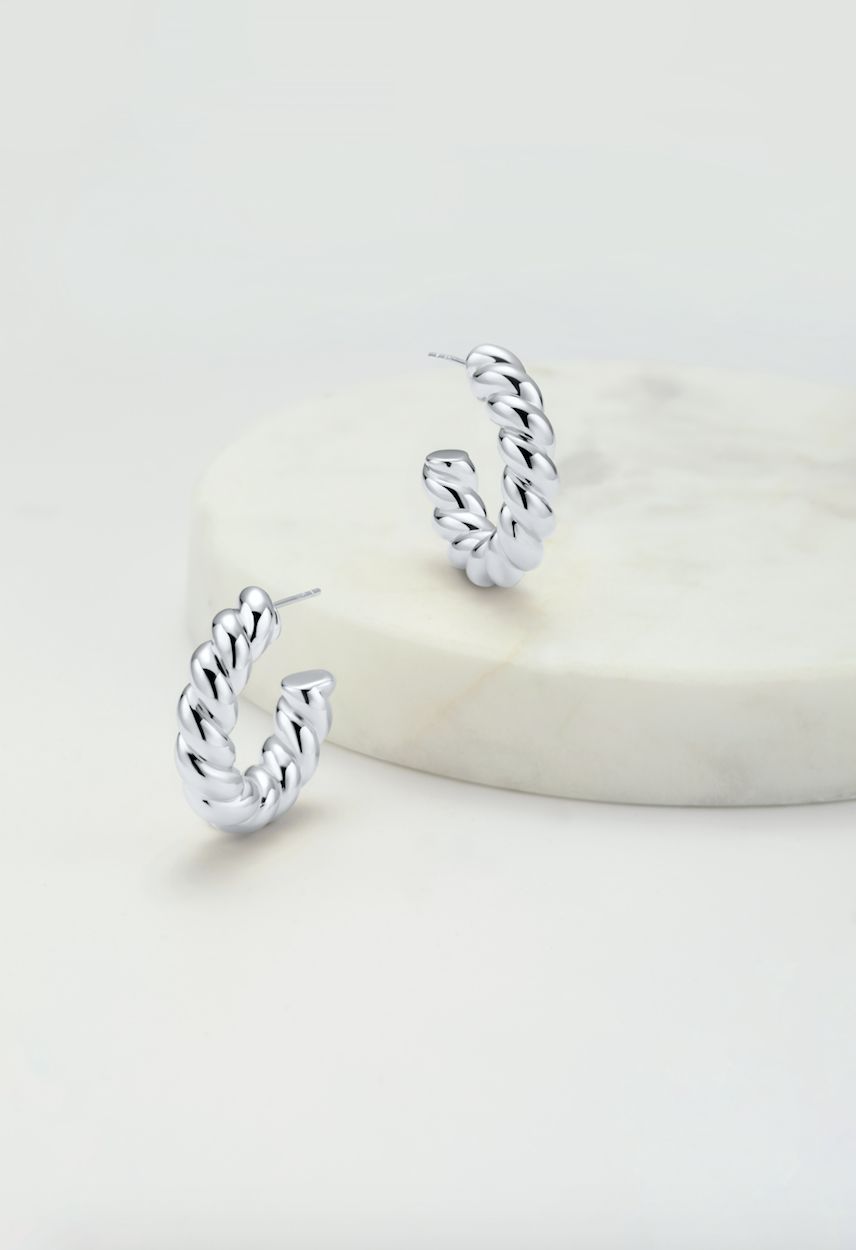 Zafino Nova Hoops/ Silver