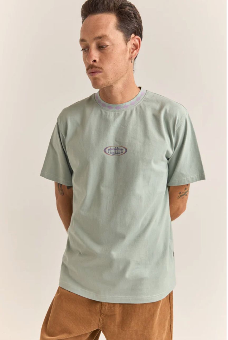 Rhythm Flow Vintage T-shirt/ Teal