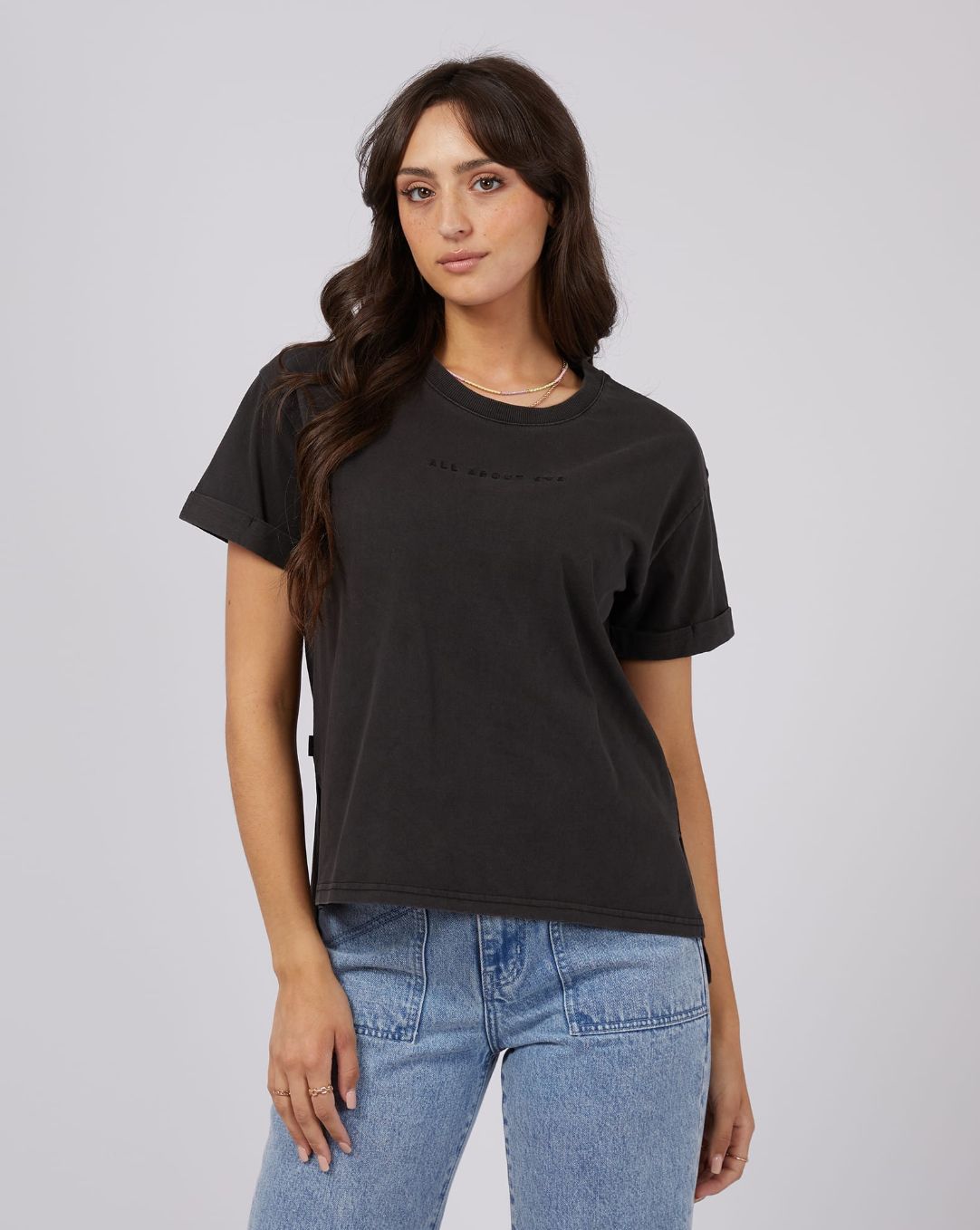 AAE Washed Tee/ Washed Black