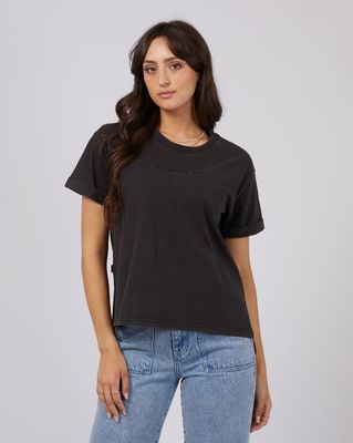 AAE Washed Tee/ Washed Black