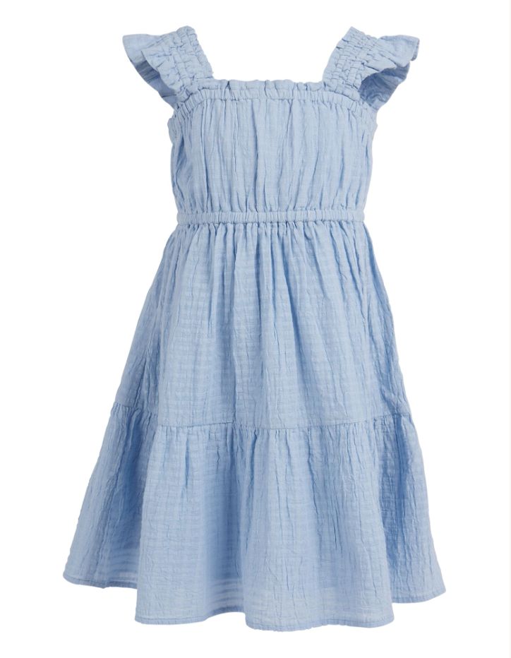 Eve Girl Flynn Corn Dress/ Blue [3-7YEARS]