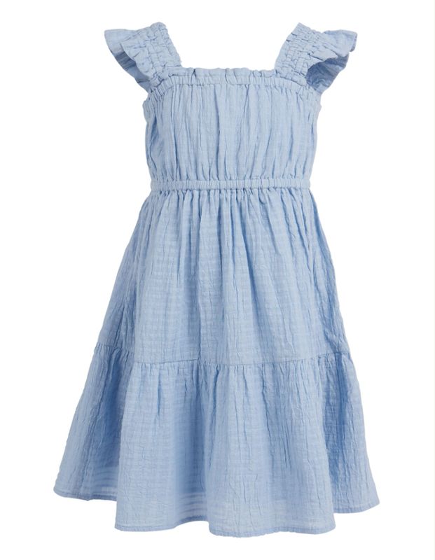Eve Girl Flynn Corn Dress/ Blue [3-7YEARS]