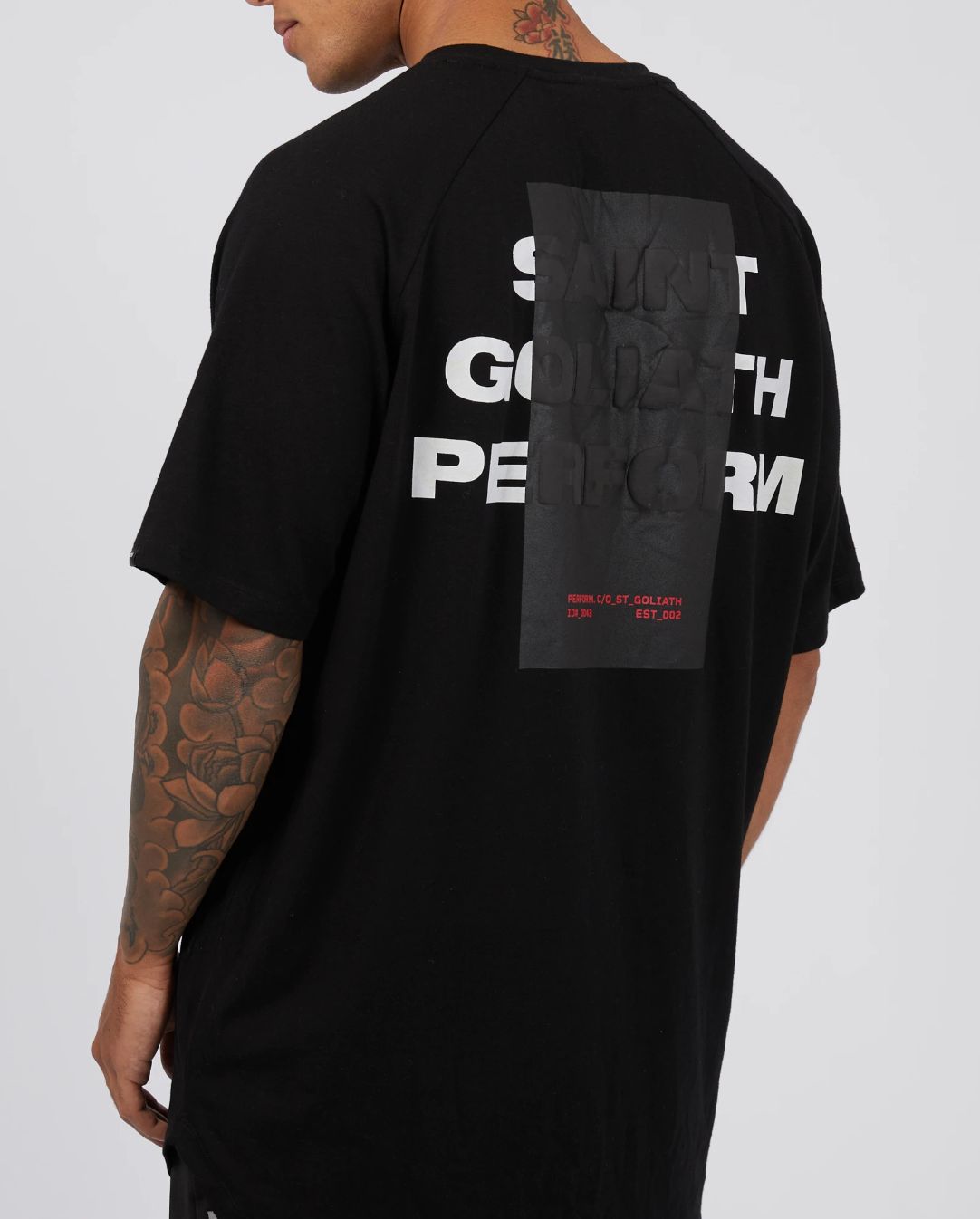 St Goliath Gains Tee/ Black