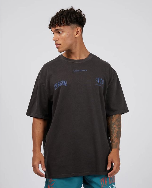 St Goliath Courtside Tee/ Black