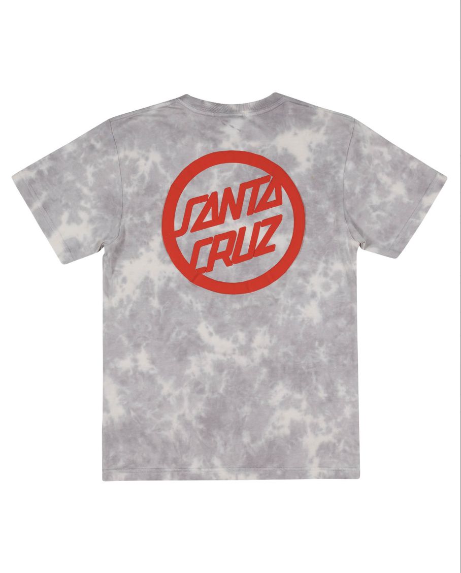 Santa Cruz Bold Ring Dot Tee/ Gry