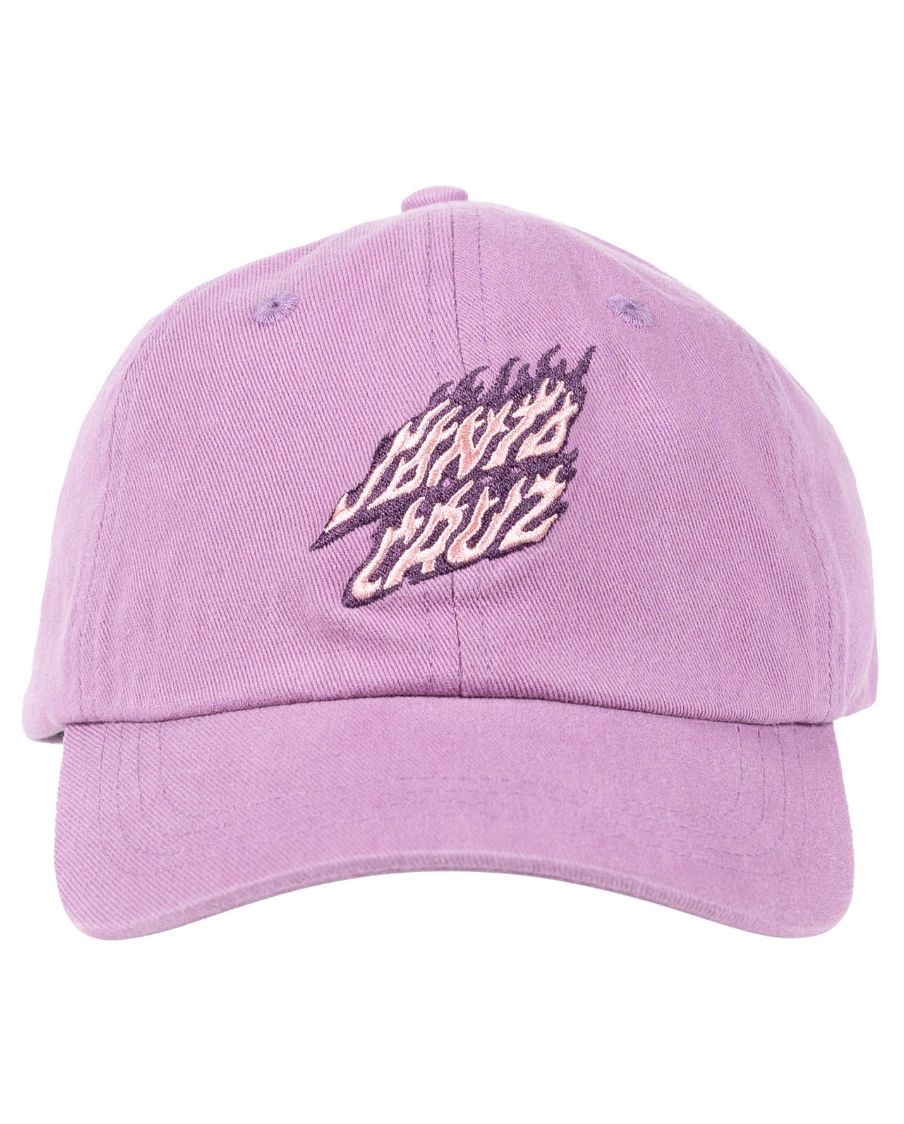Santa Cruz Flaming Stack Cap/ Pink