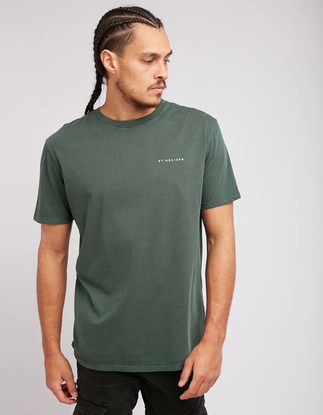 St Goliath Essential Tee/ Forest GRN