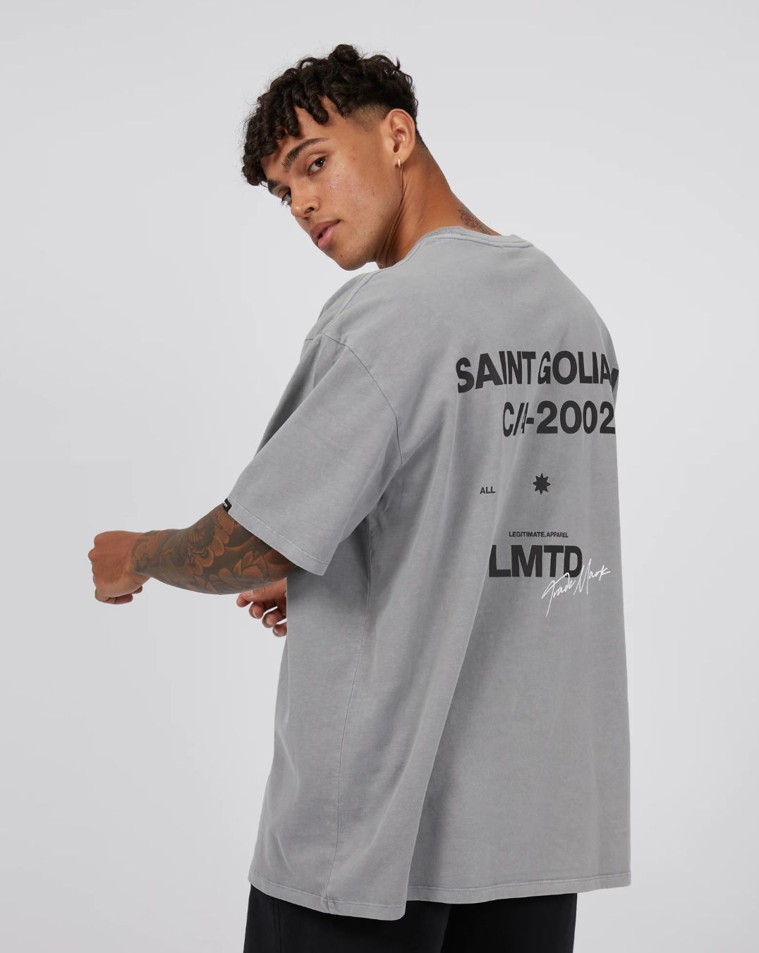 St Goliath All Time Tee/ Gry