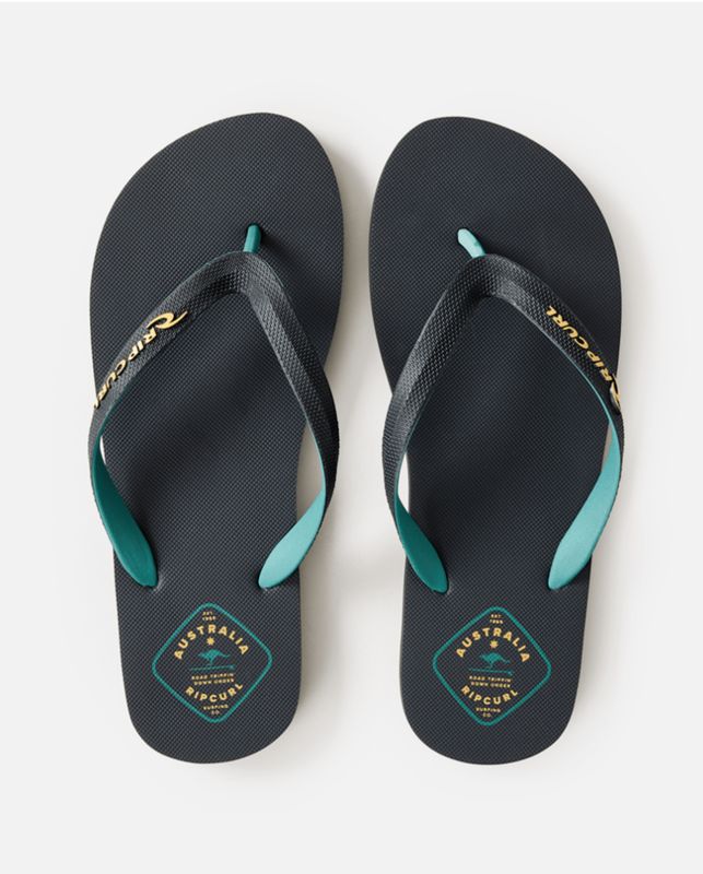 Rip Curl Desto Bloom Open Toe Thongs/ Blk