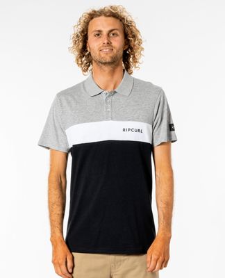 Rip Curl Undertow Panel Polo/ Blk