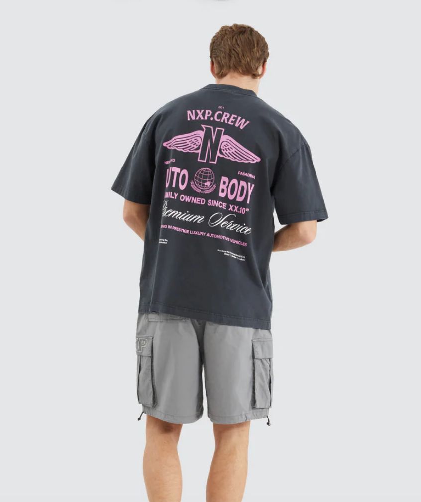 NXP Steed Street Tee/ Pigment Black