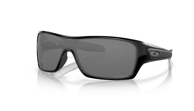 Oakley Turbine Rotor Polished Blk/ PRIZIM POLARIZED Black Lens