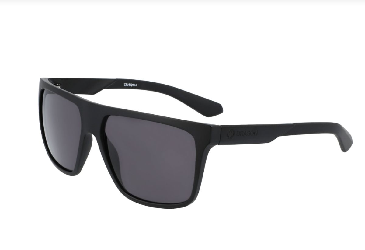 Dragon VINYL Matte Black w/ LUMALENS Smoke Polar