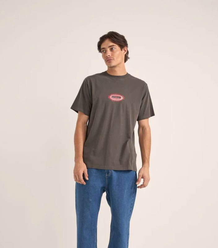 Rhythm Ellipse Sun SS T-shirt/ Blk