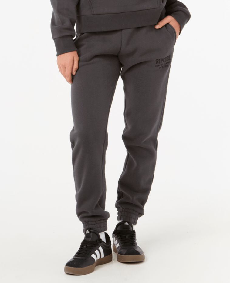 Rip Curl Surf Staple Relaxed Track pant/  WBLK