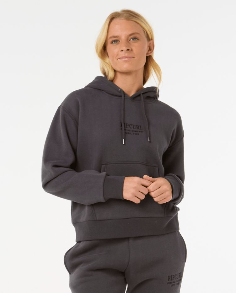 Rip Curl Surf Staple Relaxed Hood/ WBLK