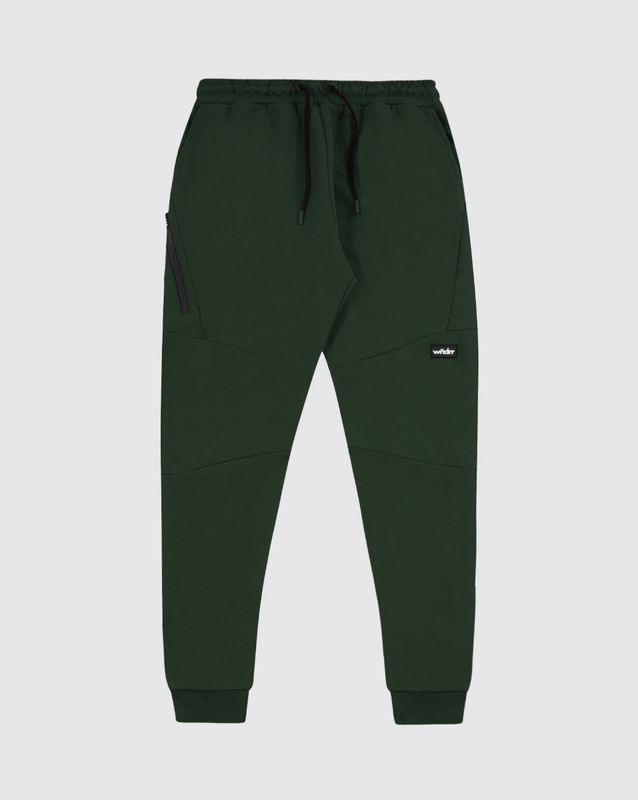 WNDRR Hoxton V2 Tech Trackpant/ Forest Grn