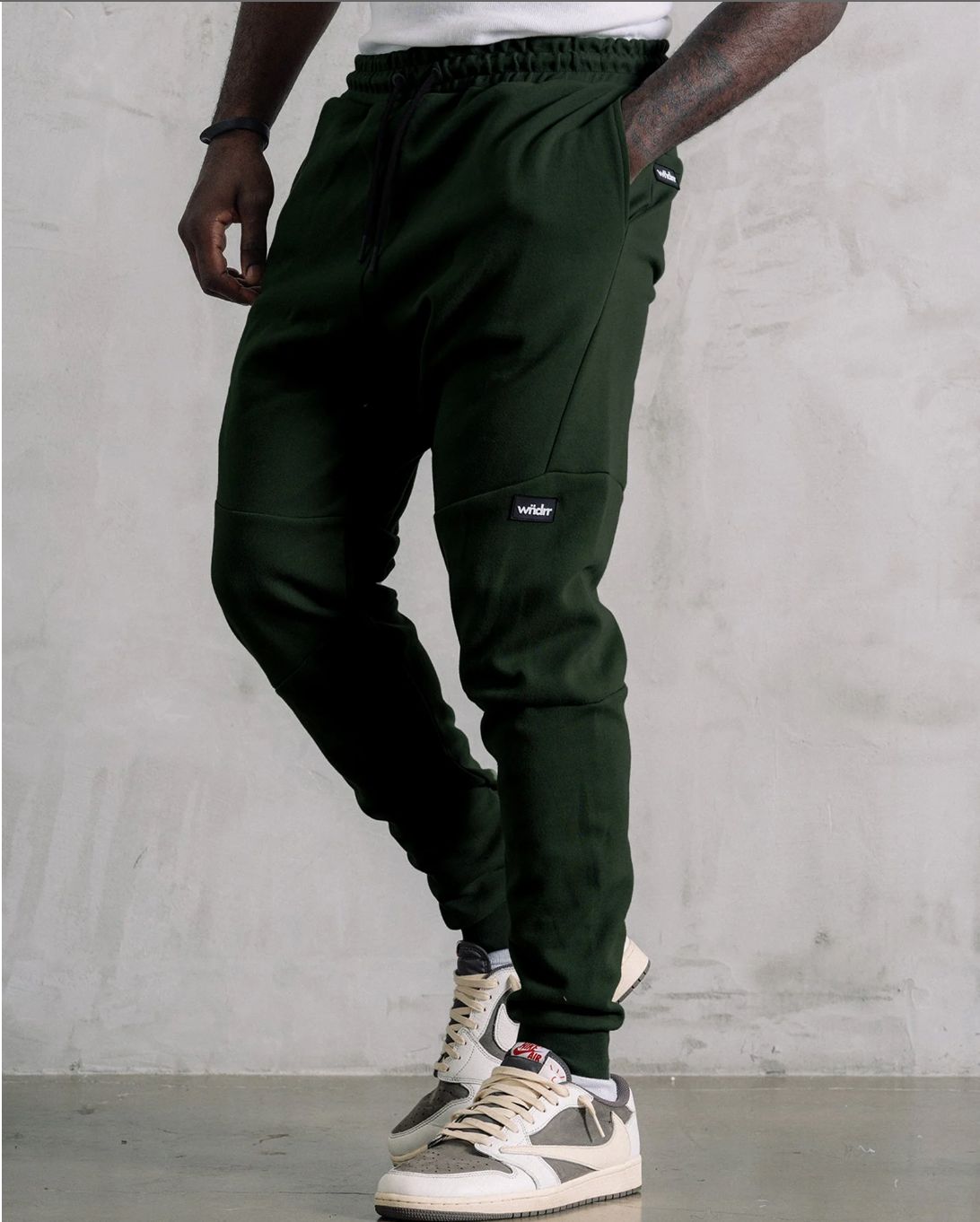 WNDRR Hoxton V2 Tech Trackpant/ Forest Grn