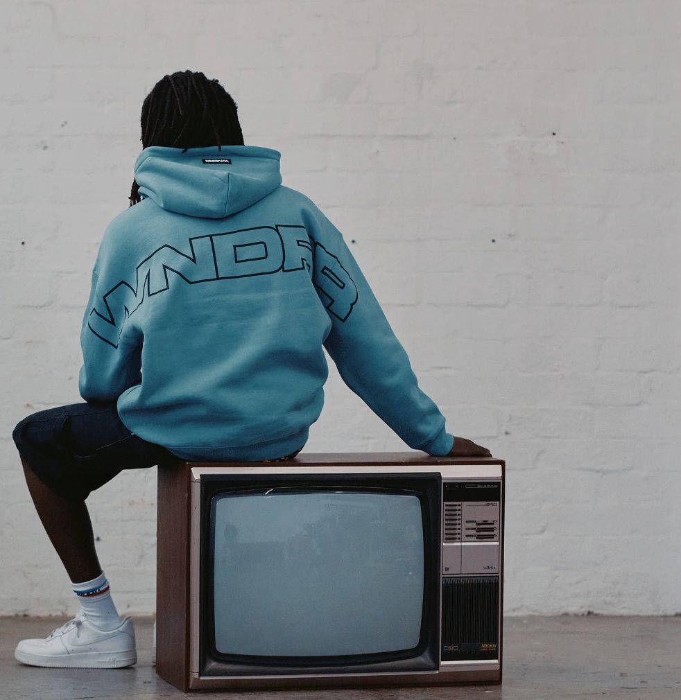 WNDRR Patron Hood Sweat/ Dusk Blue