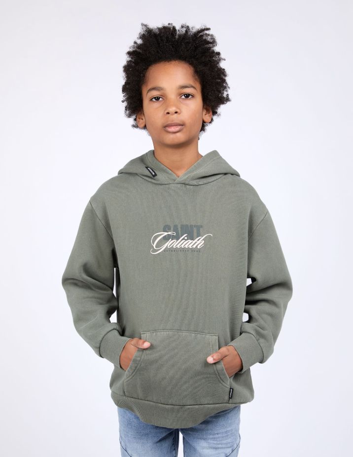 St Goliath Boys Legacy Hoody/ Khaki [8-16YEARS]