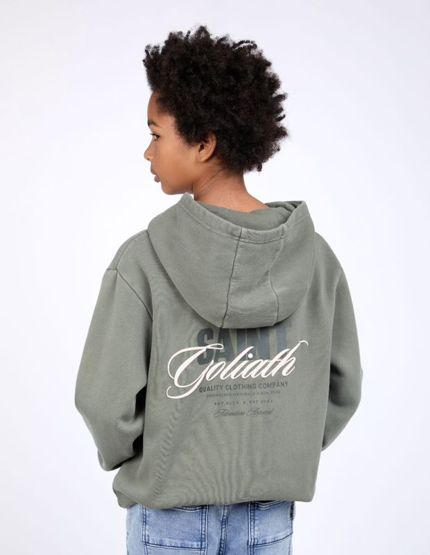 St Goliath Boys Legacy Hoody/ Khaki [8-16YEARS]