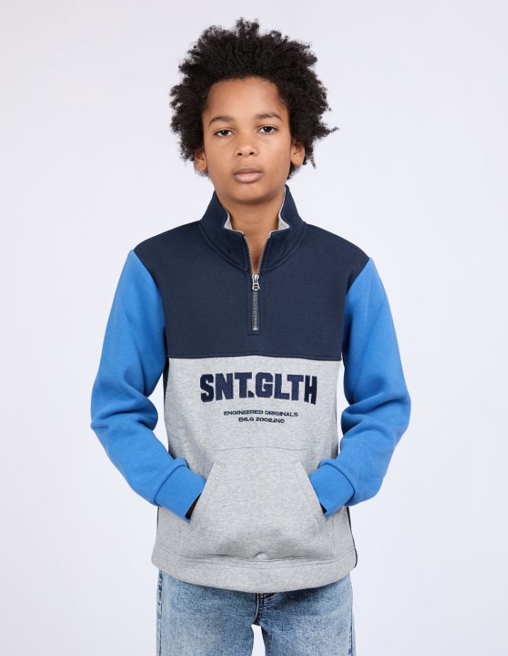 St Goliath Boys Challenger 1/2 Zip / Navy [8-16YEARS]