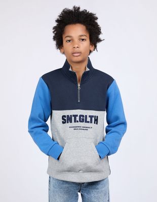 St Goliath Boys Challenger 1/2 Zip / Navy [8-16YEARS]