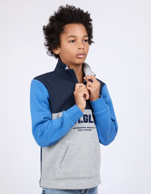 St Goliath Challenger 1/2 Zip / Navy [3-7YEARS]