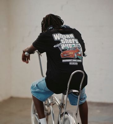 WNDRR Most Wanted Box Fit Tee/ Black
