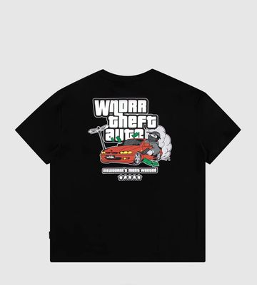WNDRR Most Wanted Box Fit Tee/ Black