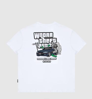 WNDRR Most Wanted Box Fit Tee/ White