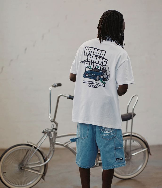 WNDRR Most Wanted Box Fit Tee/ White