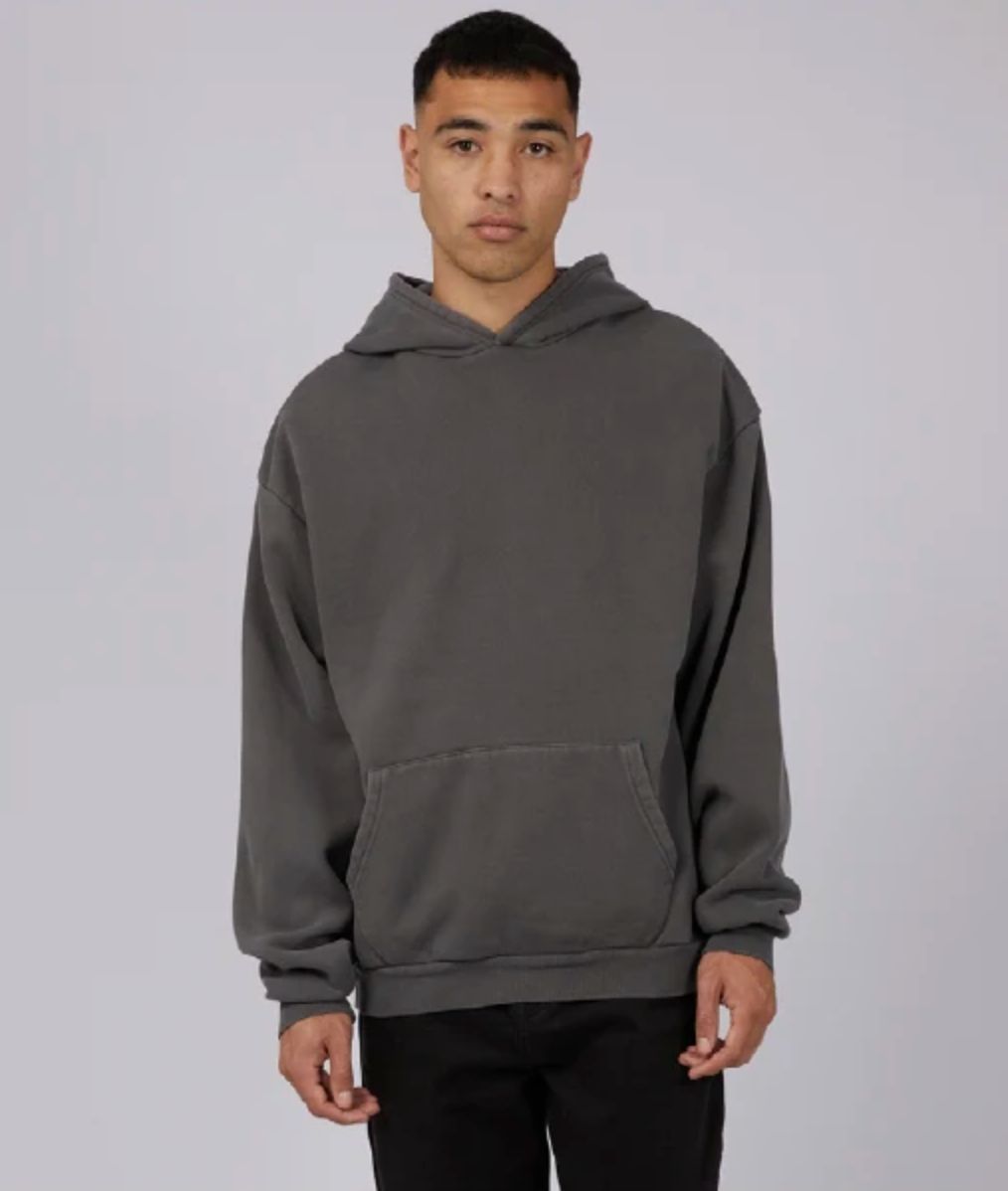 Silent Theory Box Hoodie / Coal