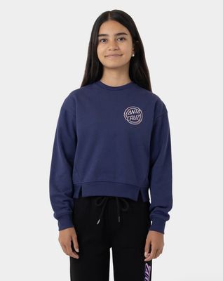Santa Cruz Triple Stroke Chest Sweater/ Dark Blue [8-16YEARS]