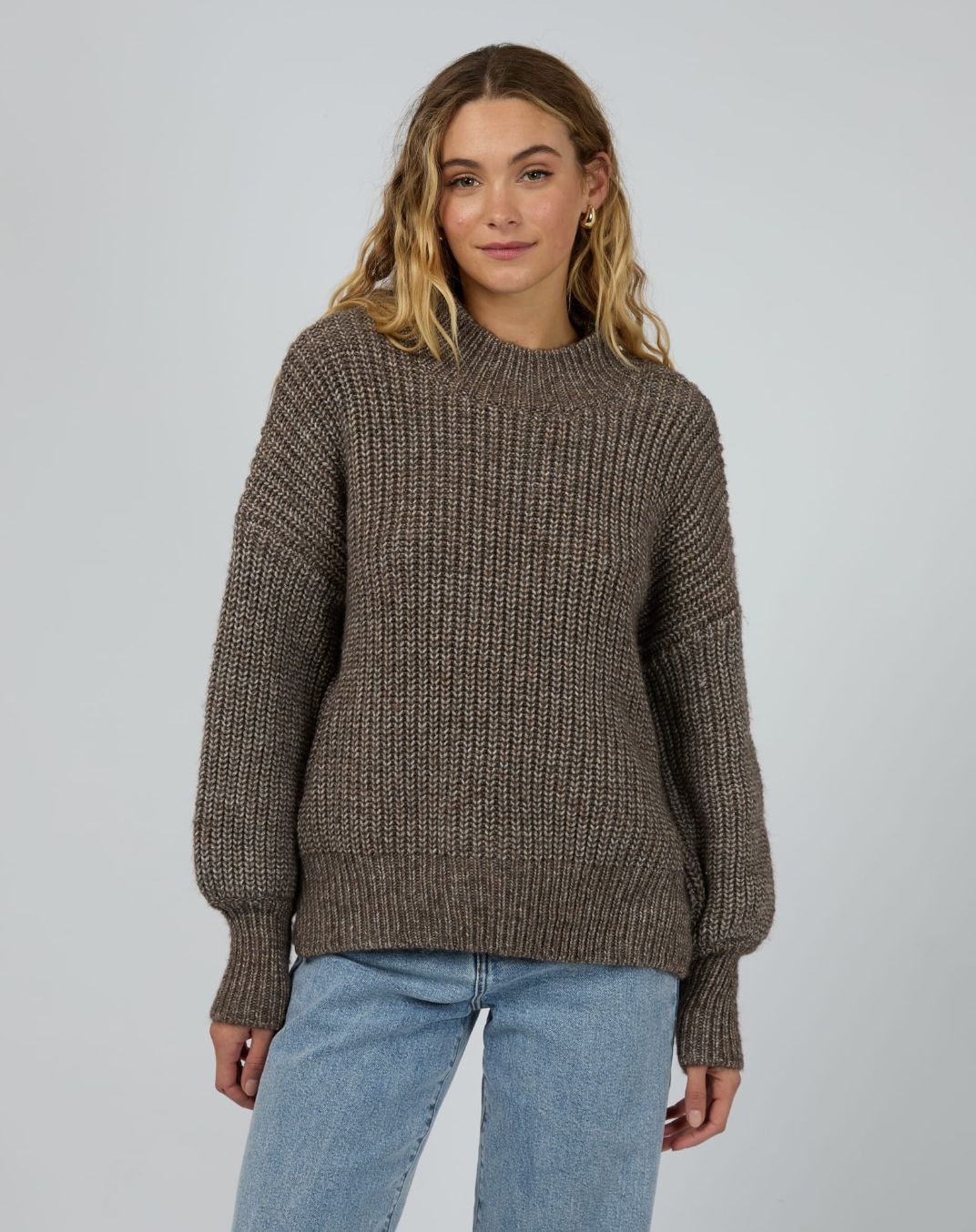Silent Theory Mari Knit Jumper / Brown