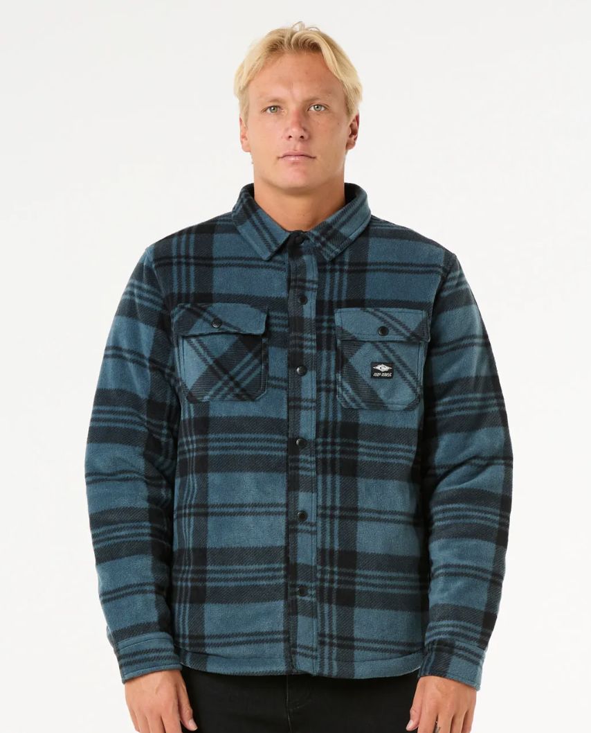 RipCurl Tofino Polar Fleece Jacket/ Blue